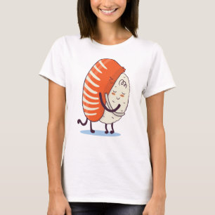 Sushi Hug Cute Kawaii Japanese T-Shirt