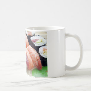 Sushi Japanese Asian Food Raw Sashimi Fresh Roll Coffee Mug