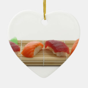 Sushi Japanese Delicious Asian Food Yummy Ceramic Tree Decoration