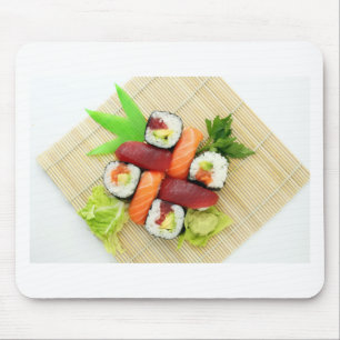 Sushi Japanese Delicious Asian Food Yummy Mouse Mat