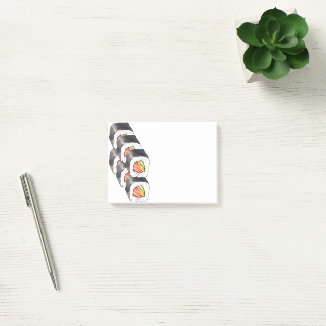 Sushi Japanese Food Post-it Notes (Office)