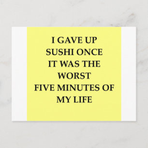 SUSHI.jpg Postcard