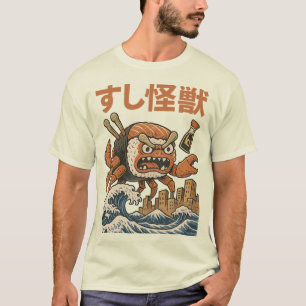 Sushi Kaiju! Giant Sushi Monster T-Shirt