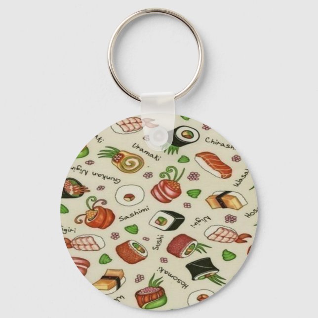 Sushi Key Ring (Front)