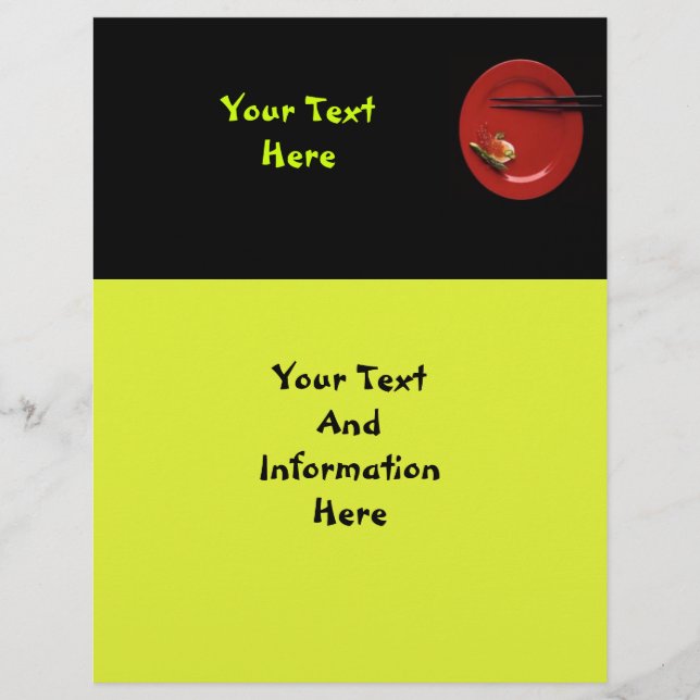 Sushi Letterhead (Front)