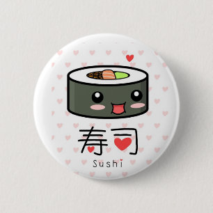 Sushi love pin