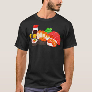 Sushi Lover Foodie Japanese Asian Food Sushi T-Shirt