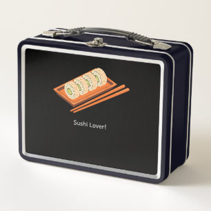 Sushi Lover Metal Lunch Box