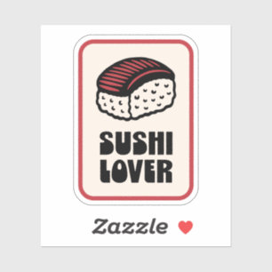 Sushi lover nigiri retro aesthetic