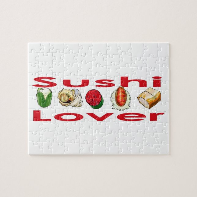 Sushi Lover Sushi Jigsaw Puzzle (Horizontal)