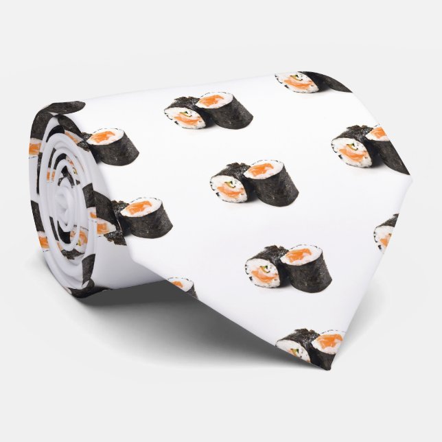 Sushi, maki, Japanese food Tie (Rolled)