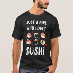 Sushi Maki Nigiri Japan Food Fish Sake Ebi Unagi T-Shirt