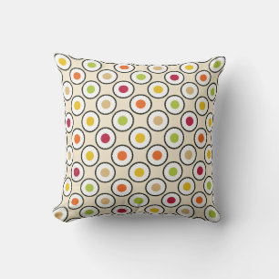 Sushi Maki Polka Dots Cushion