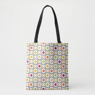 Sushi Maki Polka Dots Tote Bag