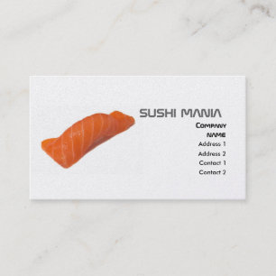 SUSHI MANIA Profile Card