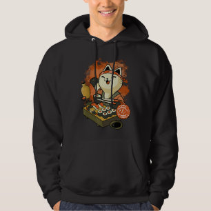 Sushi Master Cat Hoodie