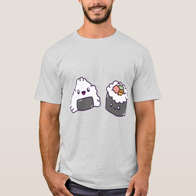 Sushi Mens’  T-Shirt (Front)