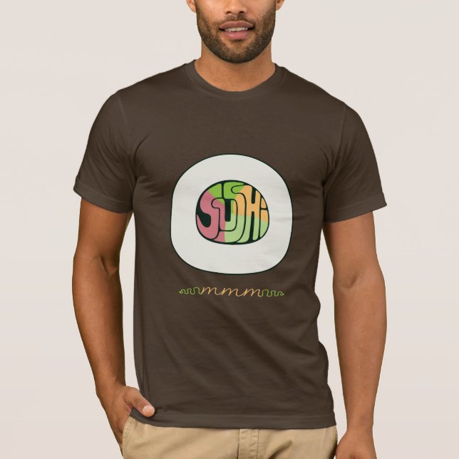 Sushi mmm Shirt (Front)