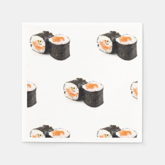 Sushi Napkin, Foodie Party Supplies Napkin
