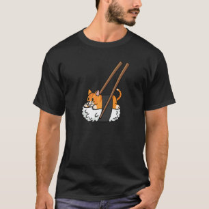 Sushi Nigiri Ginger Cat Pet T-Shirt