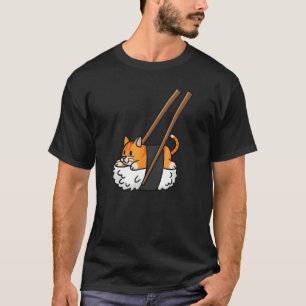 Sushi Nigiri Ginger Cat Pet T-Shirt