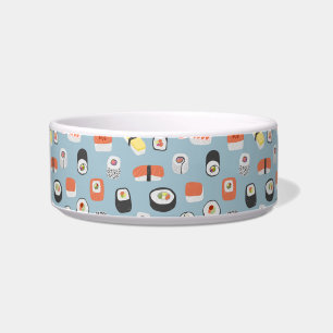 Sushi Nigiri Maki Roll Pattern Bowl