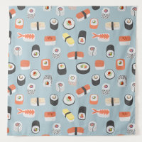Sushi Nigiri Maki Roll Pattern