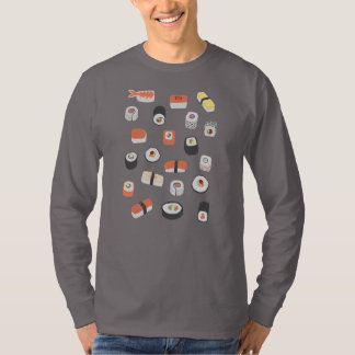 Sushi Nigiri Sashimi Maki Roll Customizable T-Shirt