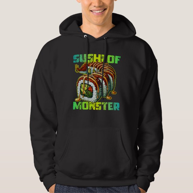 sushi of monster hoodie (Front)