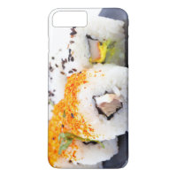 Sushi on a plate