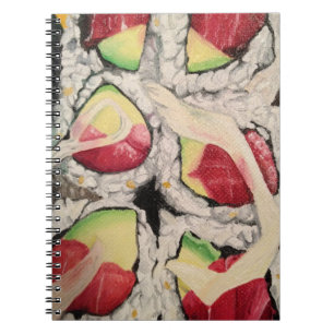 Sushi Painting Notebook