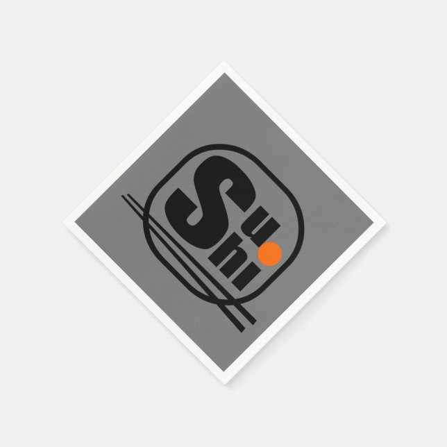 Sushi Paper Napkins (Corner)