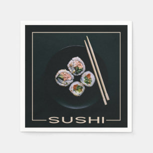 Sushi paper napkins