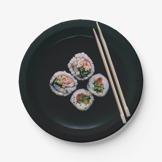 Sushi paper plates (Front)