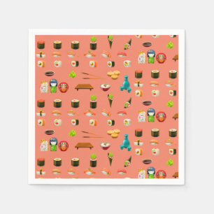 Sushi Party Napkins
