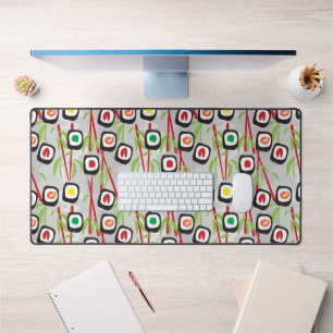 Sushi Pattern Desk Mat
