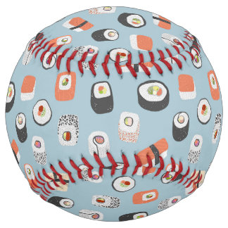 Sushi Pattern Softball