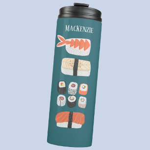 Sushi Personalised Thermal Tumbler