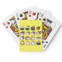 Sushi Playing Cards