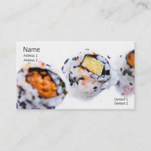 Sushi Profile Card