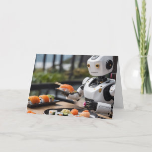 sushi robot card