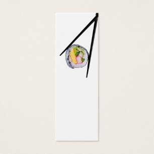 Sushi Roll & Chopsticks - Customised Template