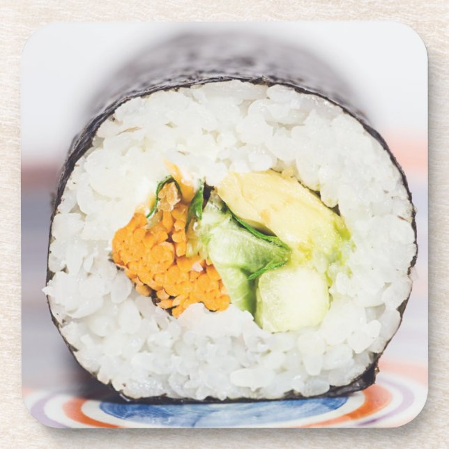 Sushi roll Fish and rice Coaster (Front)