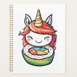 Sushi Roll Unicorn (1) Planner
