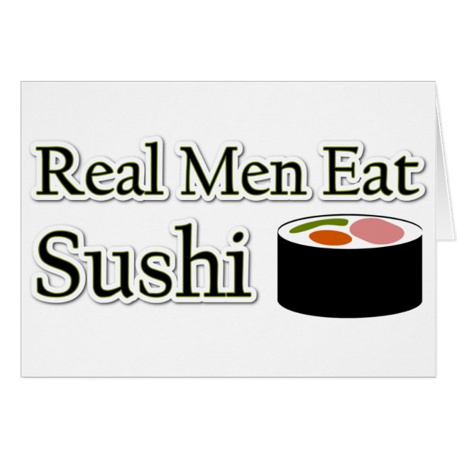 Sushi Saying (Front Horizontal)