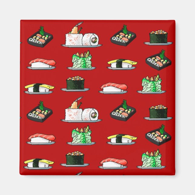 Sushi Set Magnet (Front)
