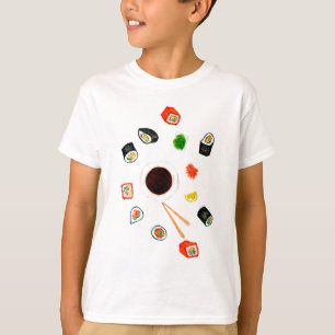 Sushi Set Watercolor T-Shirt