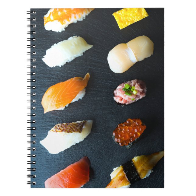 Sushi Simplicity – Japanese Notebook by SUSHIMI (Front)
