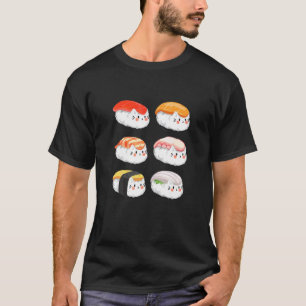 Sushi Sixpack Cats For All Cat T-Shirt