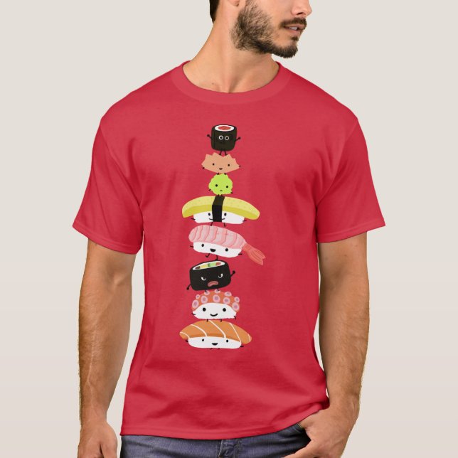 Sushi Stack T-Shirt (Front)